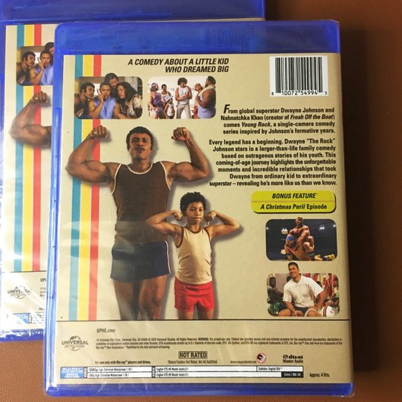 Young Rock: The Complete First Season (Blu-ray) (2022) NEW IN PACKAGE! - Picture 4 of 6
